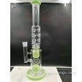 Huge Glass bongs with two birdcage percolators